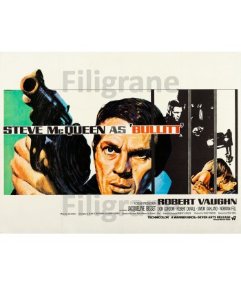 FILM BULLITT Rkqz-POSTER/REPRODUCTION d1 AFFICHE VINTAGE Toutes les collections ici