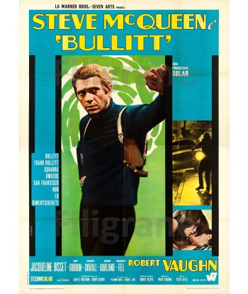 FILM BULLITT Rllo-POSTER/REPRODUCTION d1 AFFICHE VINTAGE acheter