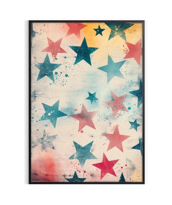 Vintage Stars Poster sur le site 