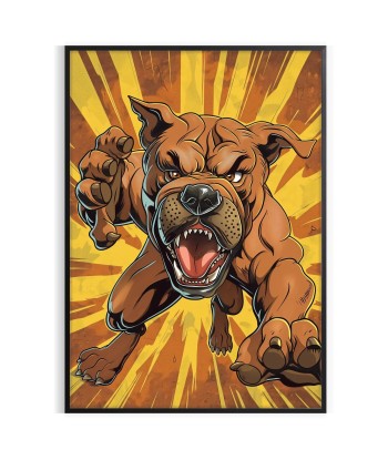 Angry Dog Wildlife Poster Venez découvrir notre 