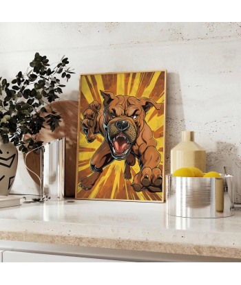 Angry Dog Wildlife Poster Venez découvrir notre 