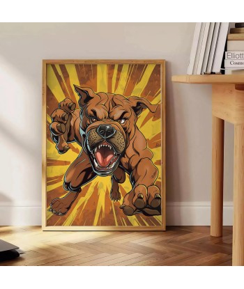 Angry Dog Wildlife Poster Venez découvrir notre 