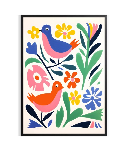 Bird Animal Wall Print s'inspire de l'anatomie humaine