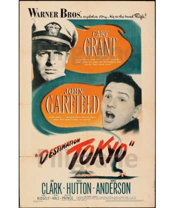 FILM DESTINATION TOKYO Rdst-POSTER/REPRODUCTION d1 AFFICHE VINTAGE Comparez plus de prix