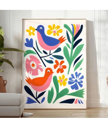 Bird Animal Wall Print s'inspire de l'anatomie humaine