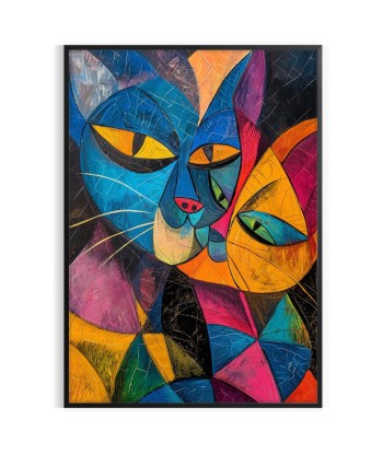 Cat Animal Art Print 1 Les êtres humains sont 