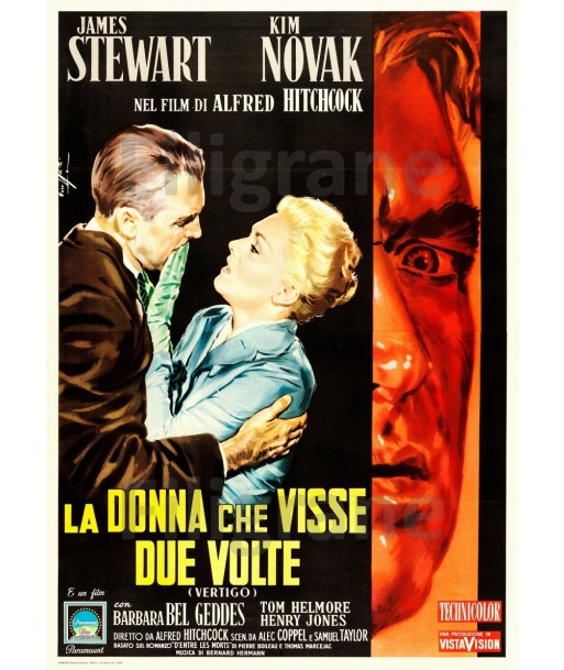 FILM DONNA CHE VISSE DUE VOLTE Rgkk-REPRODUCTION d1 AFFICHE VINTAGE basket pas cher