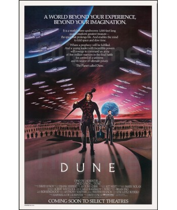 FILM DUNE Ryjh-POSTER/REPRODUCTION d1 AFFICHE VINTAGE votre