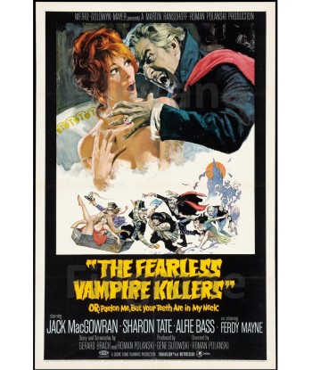 FILM FEARLESS VAMPIRE KILLERS Rejd-REPRODUCTION d1 AFFICHE VINTAGE le concept de la Pate a emporter 