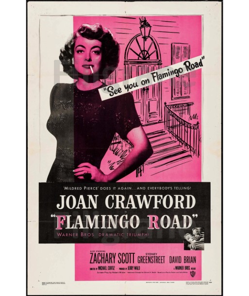 FILM FLAMINGO ROAD Rzbp-POSTER/REPRODUCTION d1 AFFICHE VINTAGE s'inspire de l'anatomie humaine