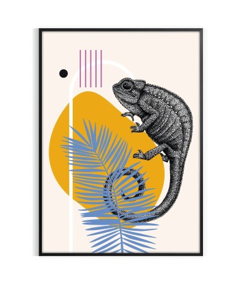 Chameleon Animal Poster Livraison rapide