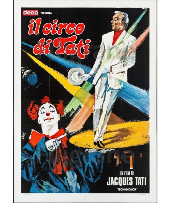 FILM IL CIRCO di TATI Roag-POSTER/REPRODUCTION d1 AFFICHE VINTAGE en stock