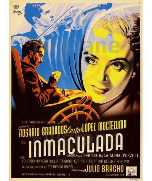 FILM INMACULADA Rjxr-POSTER/REPRODUCTION d1 AFFICHE VINTAGE JUSQU'A -70%! 