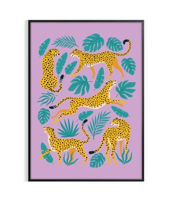 Cheetah Wildlife Wall Print prix pour 