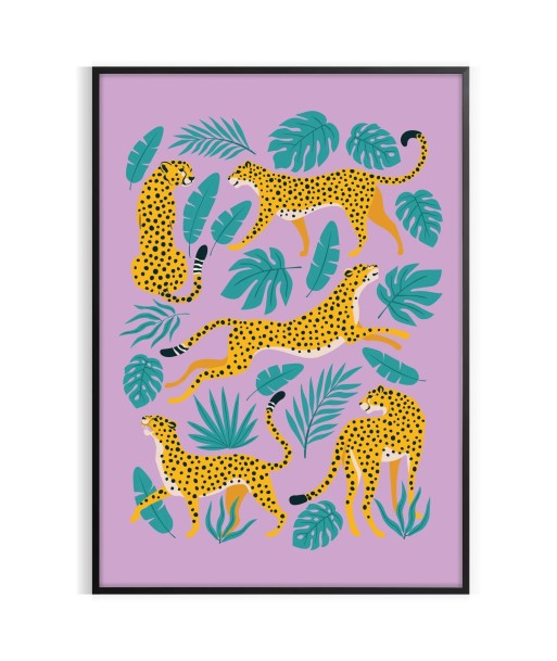 Cheetah Wildlife Wall Print prix pour 