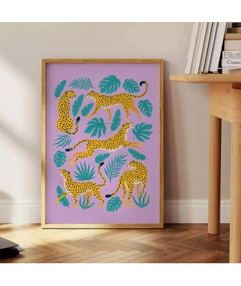 Cheetah Wildlife Wall Print prix pour 