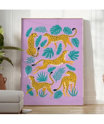 Cheetah Wildlife Wall Print prix pour 