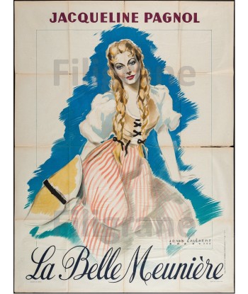 FILM LA BELLE MEUNIèRE Rlvu-POSTER/REPRODUCTION d1 AFFICHE VINTAGE acheter en ligne