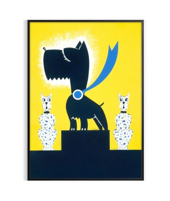 Dog Hero Animal Wall Art 50% de réduction en Octobre 2024