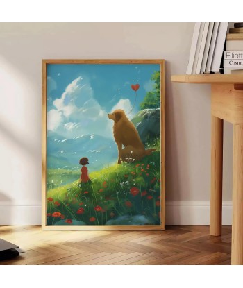 Dog Friend Animal Poster 50-70% off 