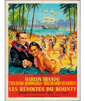 FILM LES RéVOLTéS du BOUNTY Rgua-REPRODUCTION d1 AFFICHE VINTAGE 50% de réduction en Octobre 2024