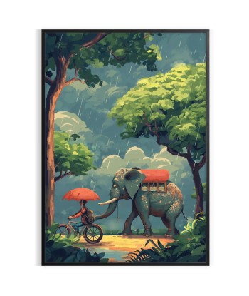 Elephant Wildlife Poster 50-70% off 