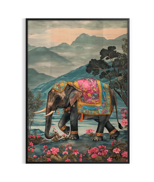 Elephant Wildlife Wall Art livraison gratuite