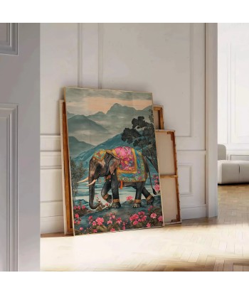 Elephant Wildlife Wall Art livraison gratuite