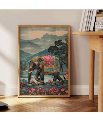 Elephant Wildlife Wall Art livraison gratuite