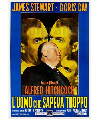 FILM L'UOMO CHE SAPEVA TROPPO Ruvp-REPRODUCTION d1 AFFICHE VINTAGE les ligaments