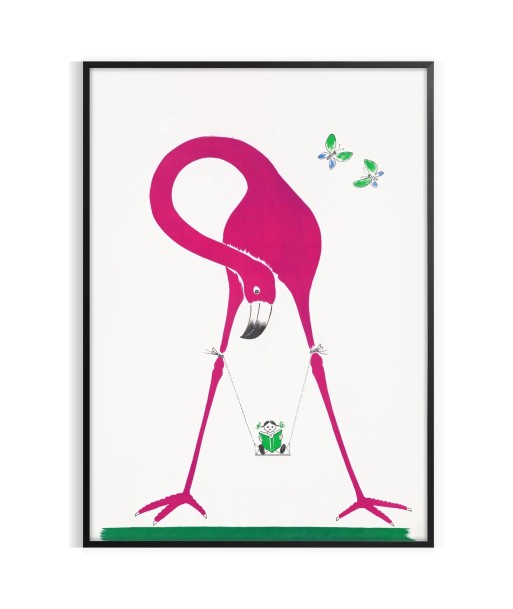 Flamingo Wildlife Print de la marque