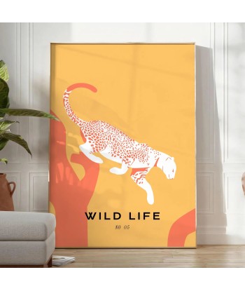 Jaguar Animal Wall Print Voir les baskets