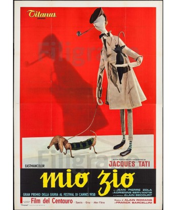 FILM MON ONCLE TATI Ryyd-POSTER/REPRODUCTION d1 AFFICHE VINTAGE plus qu'un jeu 