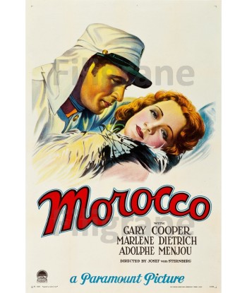 FILM MOROCCO Rcby-POSTER/REPRODUCTION d1 AFFICHE VINTAGE le des métaux précieux