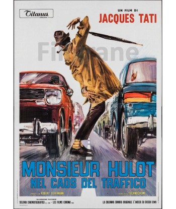 FILM MR HULOT NEL CAOS del TRAFFICO Rj-REPRODUCTION d1 AFFICHE VINTAGE Venez découvrir notre 