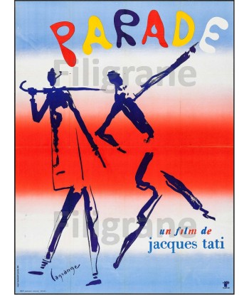 FILM PARADE TATI Rwjt-POSTER/REPRODUCTION d1 AFFICHE VINTAGE 2 - 3 jours ouvrés.