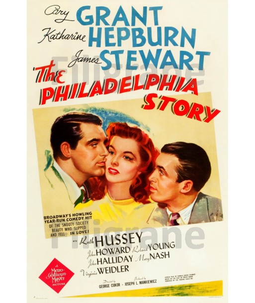 FILM PHILADELPHIA STORY  Rsxb-POSTER/REPRODUCTION d1 AFFICHE VINTAGE Comparez et commandez 