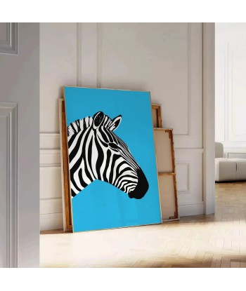 Zebra Animal Wall Print le concept de la Pate a emporter 