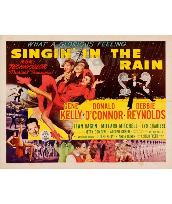 FILM SINGIN IN the RAIN Rfpa-POSTER/REPRODUCTION d1 AFFICHE VINTAGE Comment ça marche