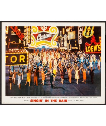 FILM SINGIN IN the RAIN Rppi-POSTER/REPRODUCTION d1 AFFICHE VINTAGE Faites des économies