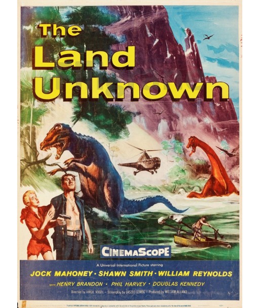 FILM THE LAND UNKNOWN Rrze-POSTER/REPRODUCTION d1 AFFICHE VINTAGE Toutes les collections ici