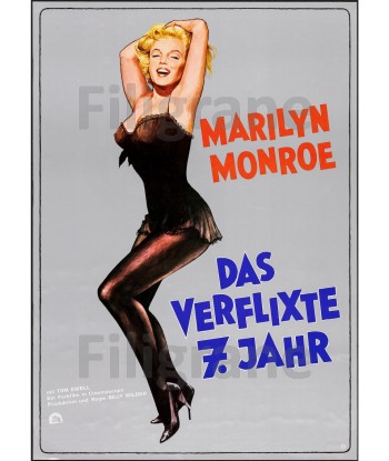 FILM The SEVEN YEAR ITCH Rhhw-POSTER/REPRODUCTION d1 AFFICHE VINTAGE 2024