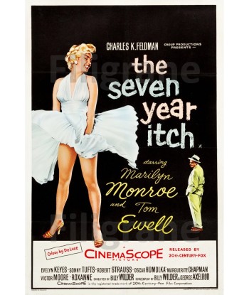 FILM The SEVEN YEAR ITCH Ryib-POSTER/REPRODUCTION d1 AFFICHE VINTAGE À commander