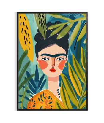 Tropical Woman Graphic Wall Print 2 - 3 jours ouvrés.