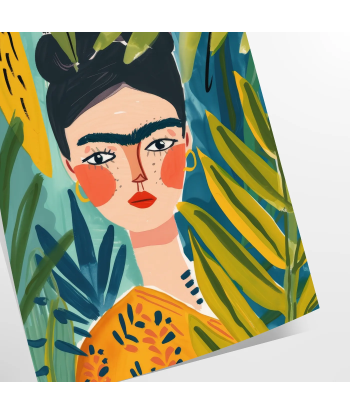 Tropical Woman Graphic Wall Print 2 - 3 jours ouvrés.