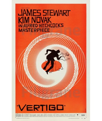 FILM VERTIGO Rcuq-POSTER/REPRODUCTION d1 AFFICHE VINTAGE pas cher chine