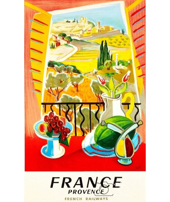 PROVENCE Rf113-POSTER/REPRODUCTION d1 AFFICHE VINTAGE hantent personnes