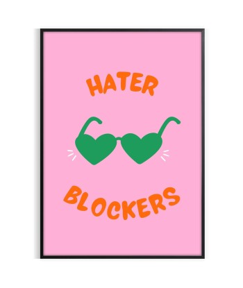 Hater Blookers Art Print online