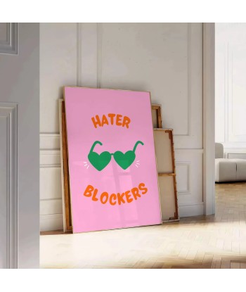 Hater Blookers Art Print online