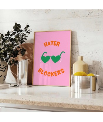 Hater Blookers Art Print online